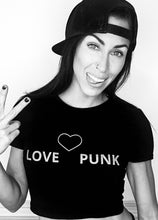 Load image into Gallery viewer, LOVE PUNK Organic Crop Top