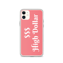 Load image into Gallery viewer, High Dollar Pink and White iPhone Case