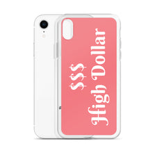Load image into Gallery viewer, High Dollar Pink and White iPhone Case