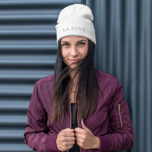 Load image into Gallery viewer, LA LOVE Embroidered Beanie