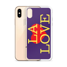 Load image into Gallery viewer, LA LOVE I (Purple) iPhone Case