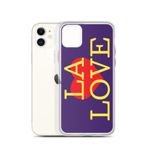 Load image into Gallery viewer, LA LOVE I (Purple) iPhone Case