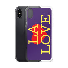 Load image into Gallery viewer, LA LOVE I (Purple) iPhone Case