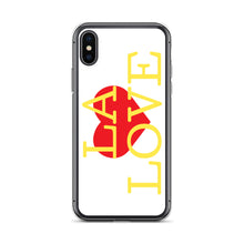 Load image into Gallery viewer, LA LOVE I White iPhone Case