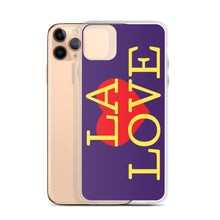 Load image into Gallery viewer, LA LOVE I (Purple) iPhone Case