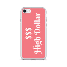 Load image into Gallery viewer, High Dollar Pink and White iPhone Case