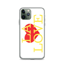 Load image into Gallery viewer, LA LOVE I White iPhone Case