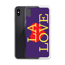 Load image into Gallery viewer, LA LOVE I (Purple) iPhone Case