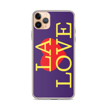Load image into Gallery viewer, LA LOVE I (Purple) iPhone Case