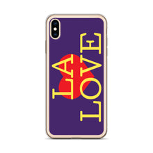 Load image into Gallery viewer, LA LOVE I (Purple) iPhone Case