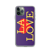 Load image into Gallery viewer, LA LOVE I (Purple) iPhone Case