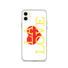 Load image into Gallery viewer, LA LOVE I White iPhone Case