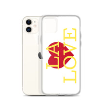 Load image into Gallery viewer, LA LOVE 1 (White) iPhone Case