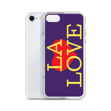 Load image into Gallery viewer, LA LOVE I (Purple) iPhone Case