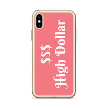 Load image into Gallery viewer, High Dollar Pink and White iPhone Case