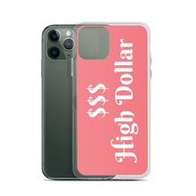 Load image into Gallery viewer, High Dollar Pink and White iPhone Case