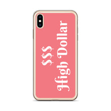 Load image into Gallery viewer, High Dollar Pink and White iPhone Case