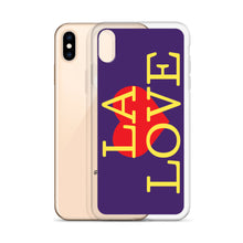 Load image into Gallery viewer, LA LOVE I (Purple) iPhone Case