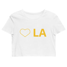 Load image into Gallery viewer, Heart LA Organic Crop Top