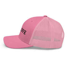 Load image into Gallery viewer, LA Love Embroidered Pink Trucker Cap