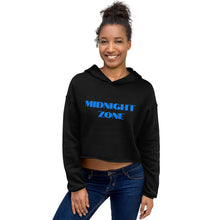 Load image into Gallery viewer, Midnight Zone Crop Hoodie