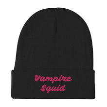 Load image into Gallery viewer, Vampire Squid ALT Embroidered Beanie
