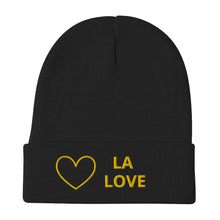 Load image into Gallery viewer, LA LOVE Heart Embroidered Beanie
