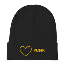 Load image into Gallery viewer, Heart PUNK Embroidered Beanie
