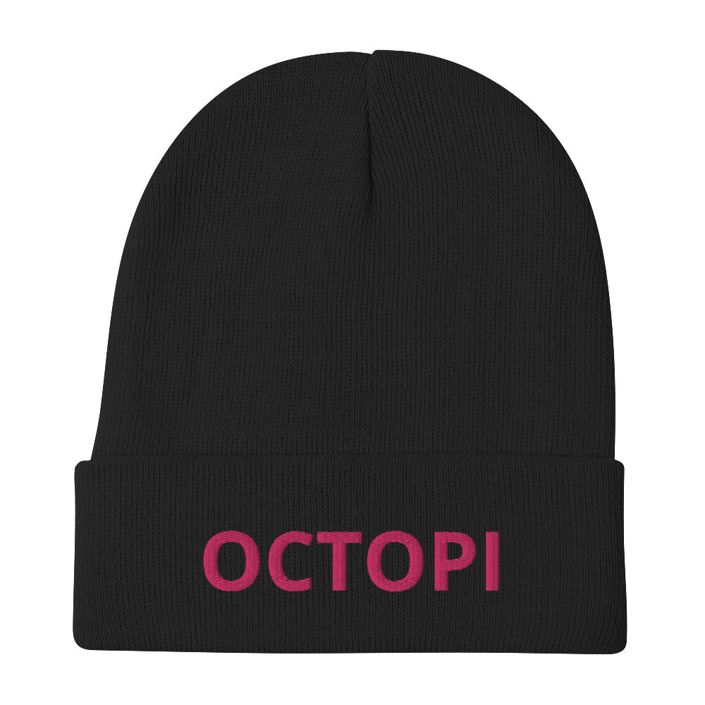 OCTOPI ALT Embroidered Beanie