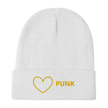 Load image into Gallery viewer, Heart PUNK Embroidered Beanie
