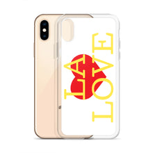 Load image into Gallery viewer, LA LOVE I White iPhone Case
