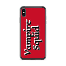 Load image into Gallery viewer, Vampire Squid &quot;Blood Red&quot; iPhone Case
