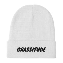 Load image into Gallery viewer, Grassitude Embroidered Beanie
