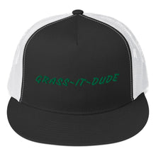 Load image into Gallery viewer, Grass-It-Dude Two Tone Trucker Cap
