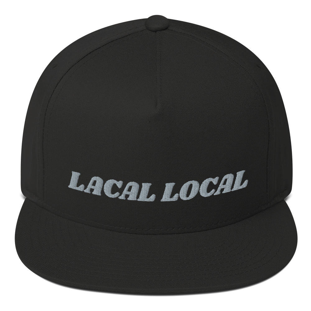 LACAL LOCAL black/grey Flat Bill Cap