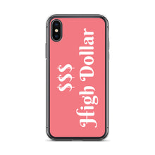 Load image into Gallery viewer, High Dollar Pink and White iPhone Case
