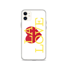 Load image into Gallery viewer, LA LOVE 1 (White) iPhone Case
