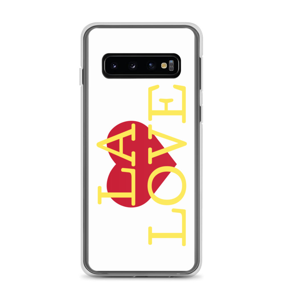 LA LOVE 1 (White) Samsung Case