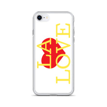 Load image into Gallery viewer, LA LOVE I White iPhone Case
