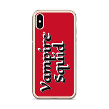 Load image into Gallery viewer, Vampire Squid &quot;Blood Red&quot; iPhone Case

