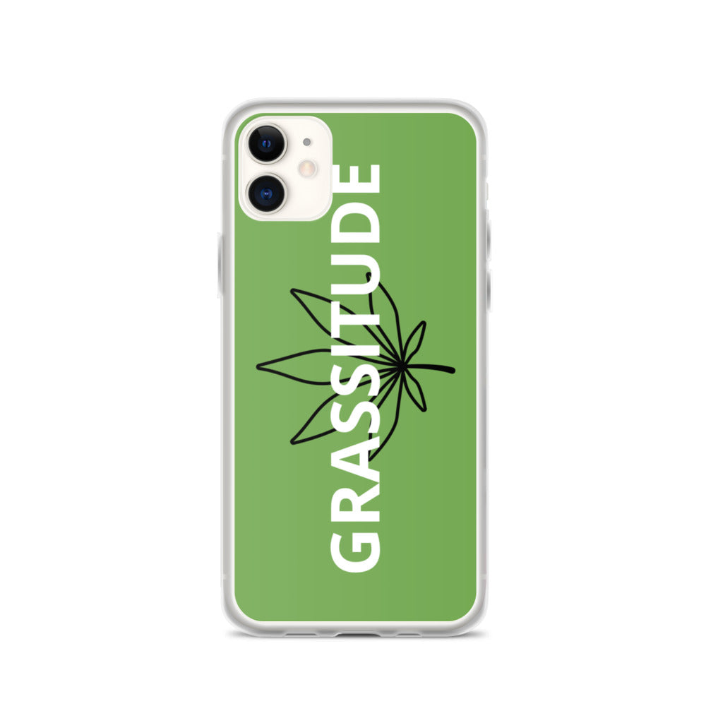GRASSITUDE iPhone Case