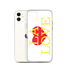 Load image into Gallery viewer, LA LOVE I White iPhone Case
