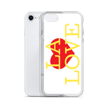 Load image into Gallery viewer, LA LOVE I White iPhone Case
