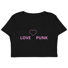 Load image into Gallery viewer, LOVE PUNK Organic Crop Top
