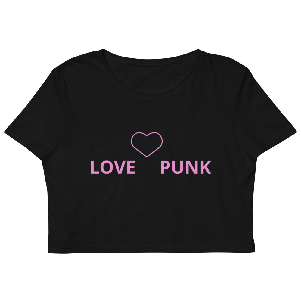 LOVE PUNK Organic Crop Top