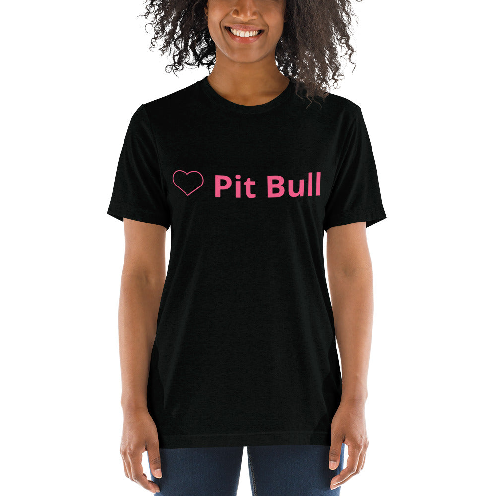 Pit Bull Love Alt Short sleeve t-shirt