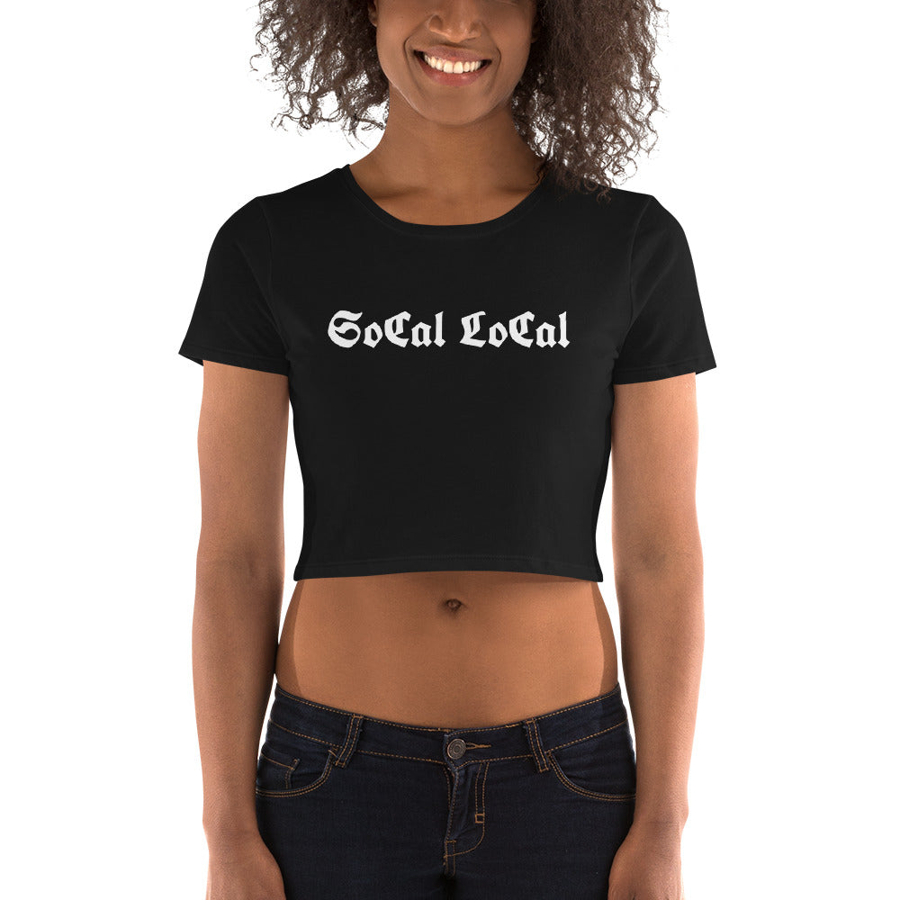 SoCal LoCal Street Art Women’s Crop Tee