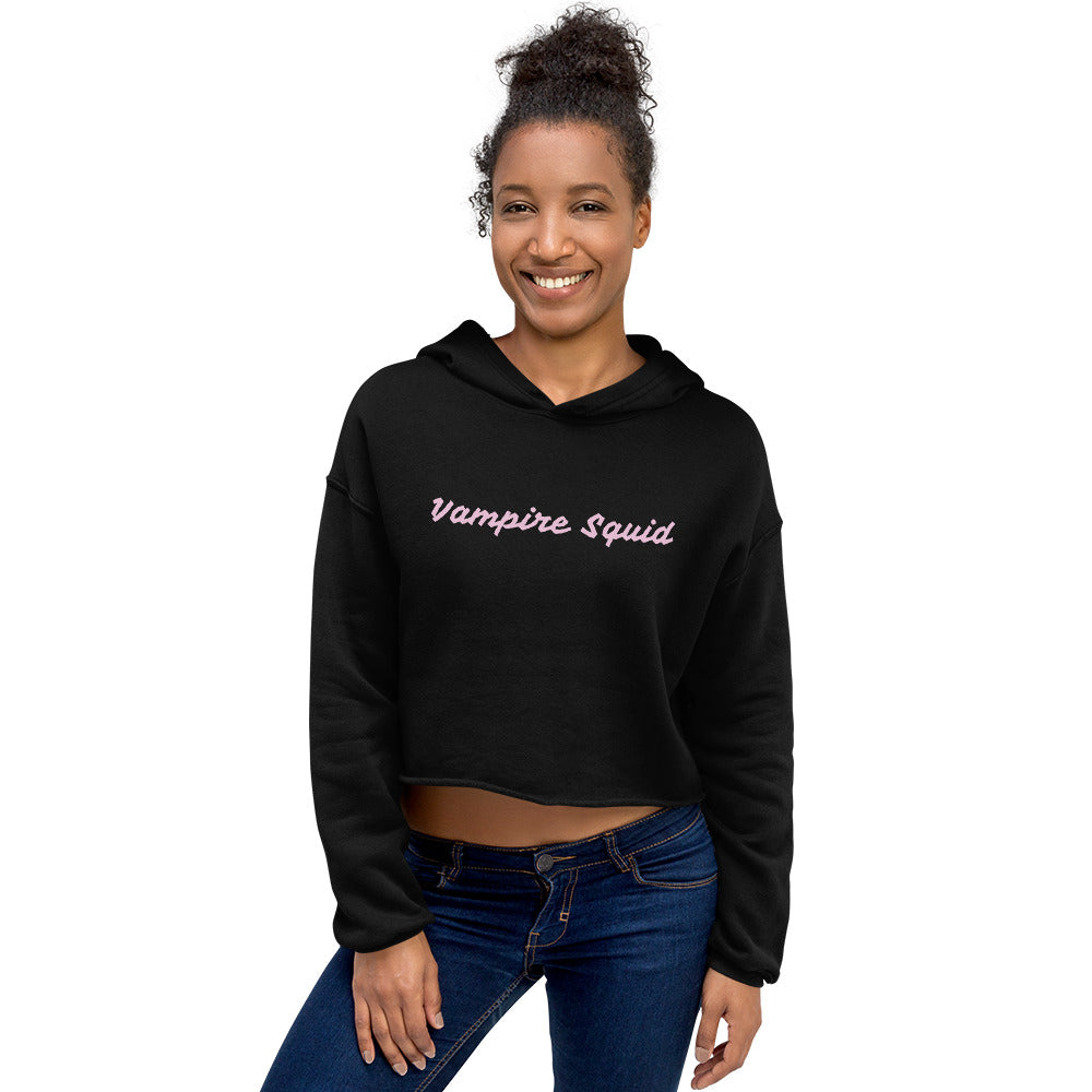 VAMPIRE SQUID ALT Crop Hoodie